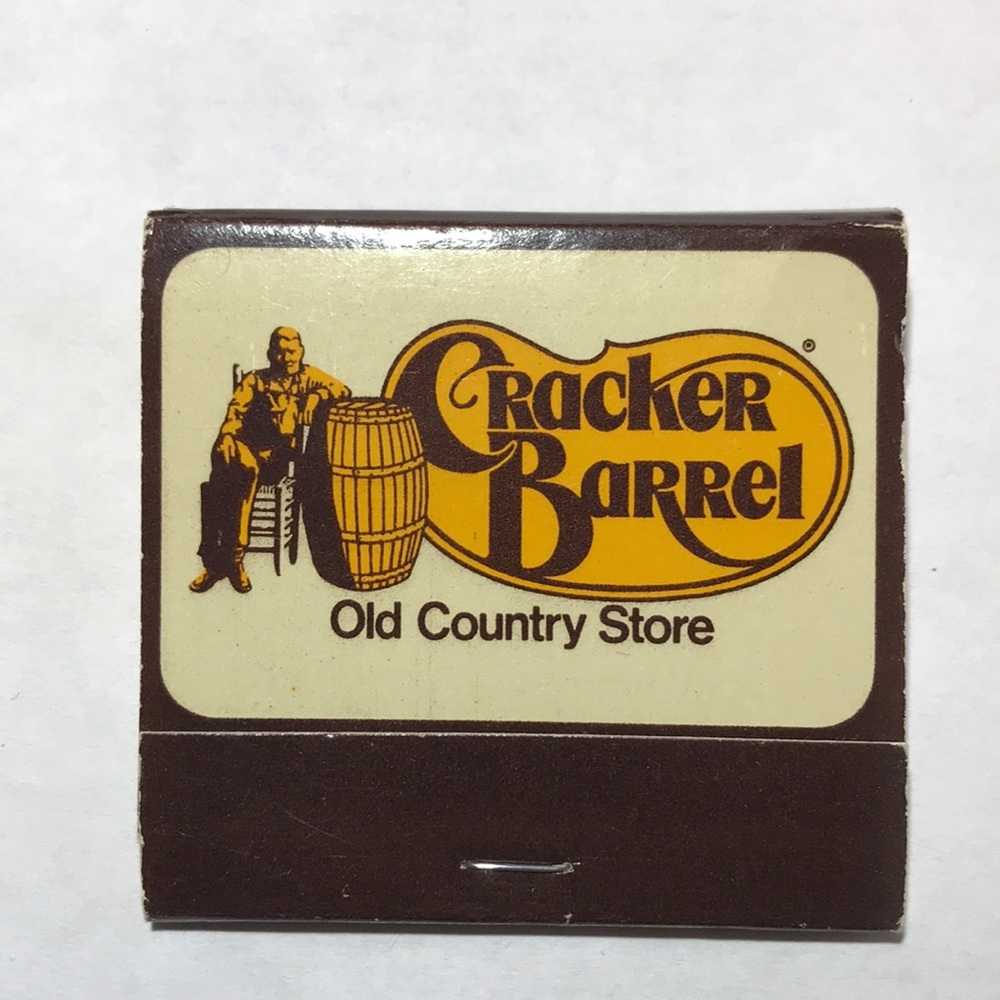 Cracker Barrel Resturant Country Store Matchbook